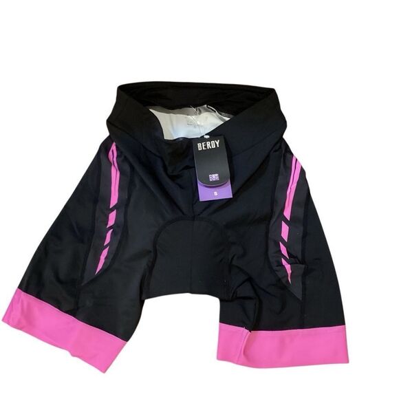 NWT Beroy Padded Biker Shorts Size Small - Picture 2 of 7